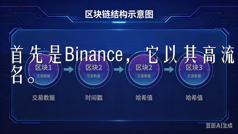 首先是Binance，它以其高流动性和多样化的交易对而闻名。